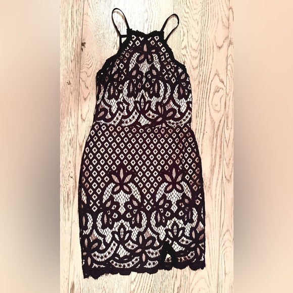 Jodi Kristopher Dresses & Skirts - Jodi Kristopher Black Lace Dress